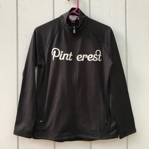 NWT Pinterest Full Zip Micro Fleece Jacket